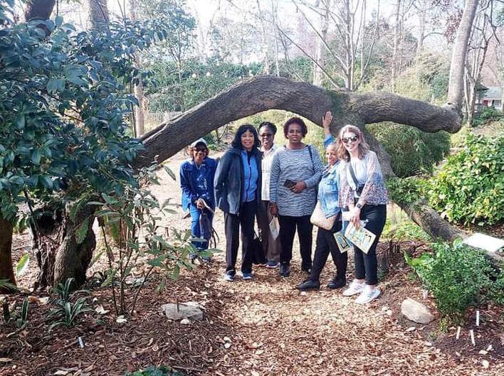 ECA Club tours Juniper Botanical Gardens